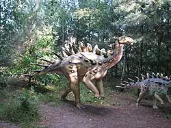 Dinosaur park in Nowiny Wielkie