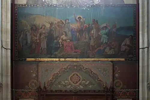 La Prédication de Jean Théodore Maillot (North transept chapel)