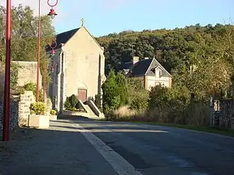 The church of Saint-Sulpice, in Villepail