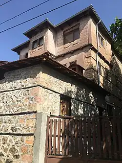 A south-eastern view of the house