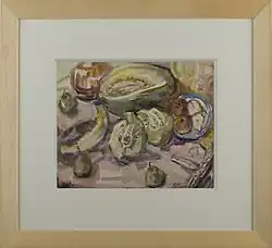 "Still life, melon", (1990)