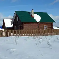 A house in the Odina village