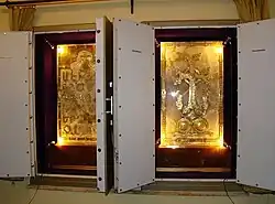 Inside the Etchmiadzin Cathedral Museum