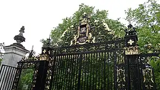 The southern gate to the Inner Circle of Regent's Park