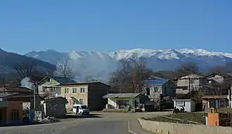 A view of the village