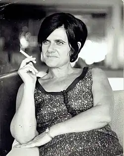 Yehudit Hendel in the 1960s