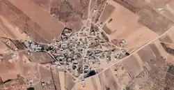 Bird's eye view of Tal Ali, Jarabulus