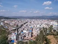 Urban skyline of Dayao