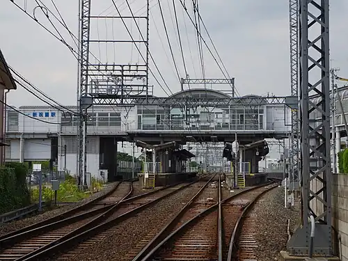 近鉄京都線 新祝園駅 Shinhōsono station 2013.8.28 - panoramio (2)