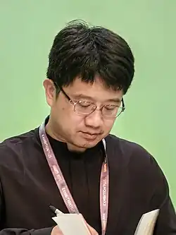 Ma Boyong at 2023 Hong Kong Book Fair