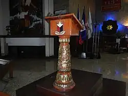 The National Cathedral's lectern or ambo