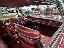 1966 Chrysler 300 2-door hardtop interior