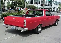 1966 Ford Ranchero, rear