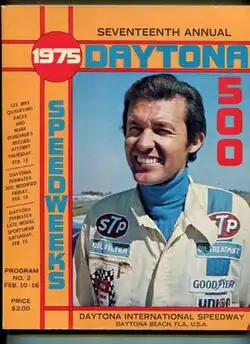 1975 Daytona 500 program cover