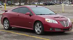 2008 Pontiac G6 GXP coupe