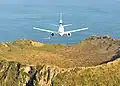 A Boeing 737 AEW&C flying over the mountain (2011)