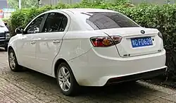 FAW Oley sedan rear