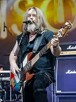 Ward with Unisonic in 2016