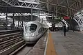 A CRH380BL EMU on G155 service entering Kunshan South