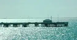 Eastern pier
