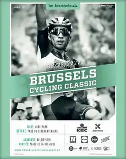 Event poster with previous winner Caleb Ewan
