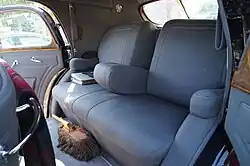 1937 sedan back seats