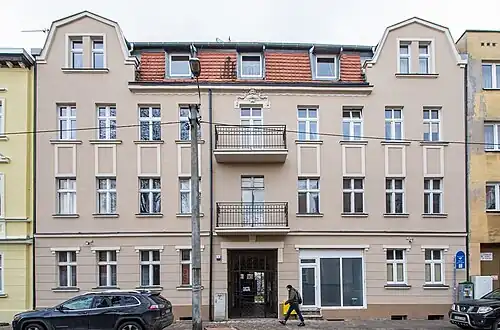 Refurbished frontage