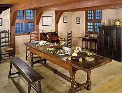 House installation in Brooklyn Museum 1985