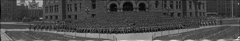 95th Battalion CEF, Toronto, May 25th 1916