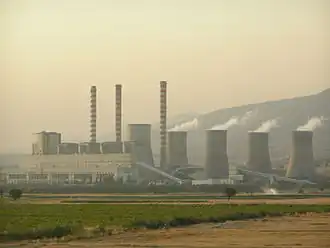 Thermal power plant in Agios Dimitrios