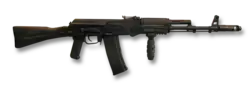 AK-101 with foregrip