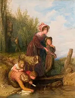 A Sailing Match by William Mulready