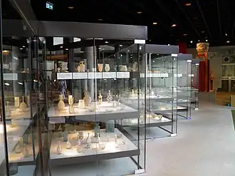 Collection of Roman glassware