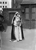 Suffragette in costume (1909)