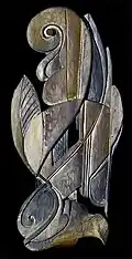 Untitled Abstract, wood carving, c.1958