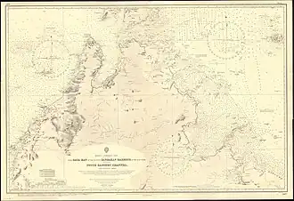 North Borneo, surveyed in HMS Merlin in 1909-1912