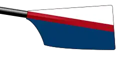 Image showing the rowing club's blade colours