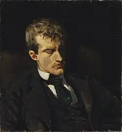 Portrait of Edvard Munch, 1895