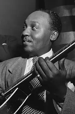 Al Casey, Cafe Society, New York City, c. 1947 Photograph by William P. Gottlieb