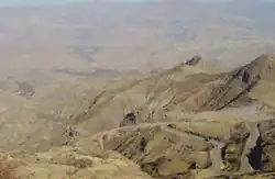 Landscape in Alamut region
