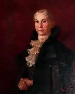 Alice Brown Chittenden, Ann Miriam Green Chittenden (1826-1901), oil, 32 ½” x 38”, 1900