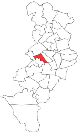 All Saints' ward (1950) within Manchester
