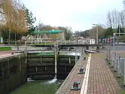Allington Lock and Sluice gates