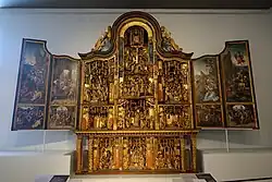Altar with Passion scenes, from Oplinter, Flemish Brabant (Belgium), c. 1530–1540