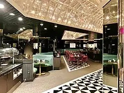 Ambassador Grill in the Millennium Hilton Hotel, One United Nations Plaza.