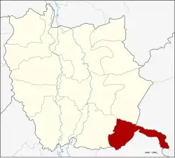 District location in Phichit province