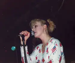 Anne-Marie Hurst with Ghost Dance in 1989