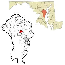 Location of Herald Harbor, Maryland