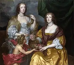 Lady Elizabeth Thimbelby and her Sister, Anthony van Dyck