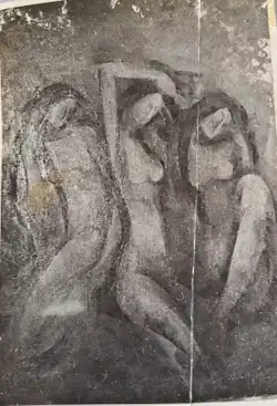 Oil painting "Nudes"